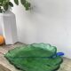 Murano leaf glass pocket tray