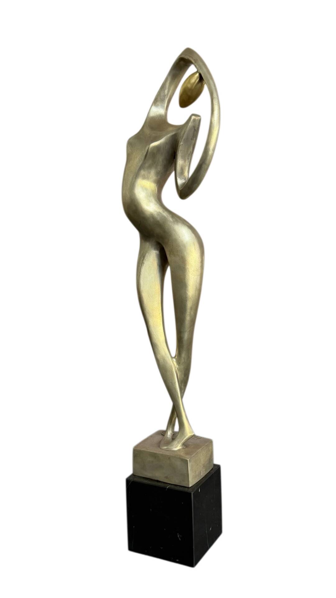 Large sculpture Milo Martin – Stylised Woman – Bronze 1/8 – 53 cm