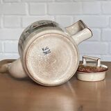 Old teapot with Asian decor K&G Luneville