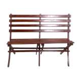 Banc pliable en teck birman