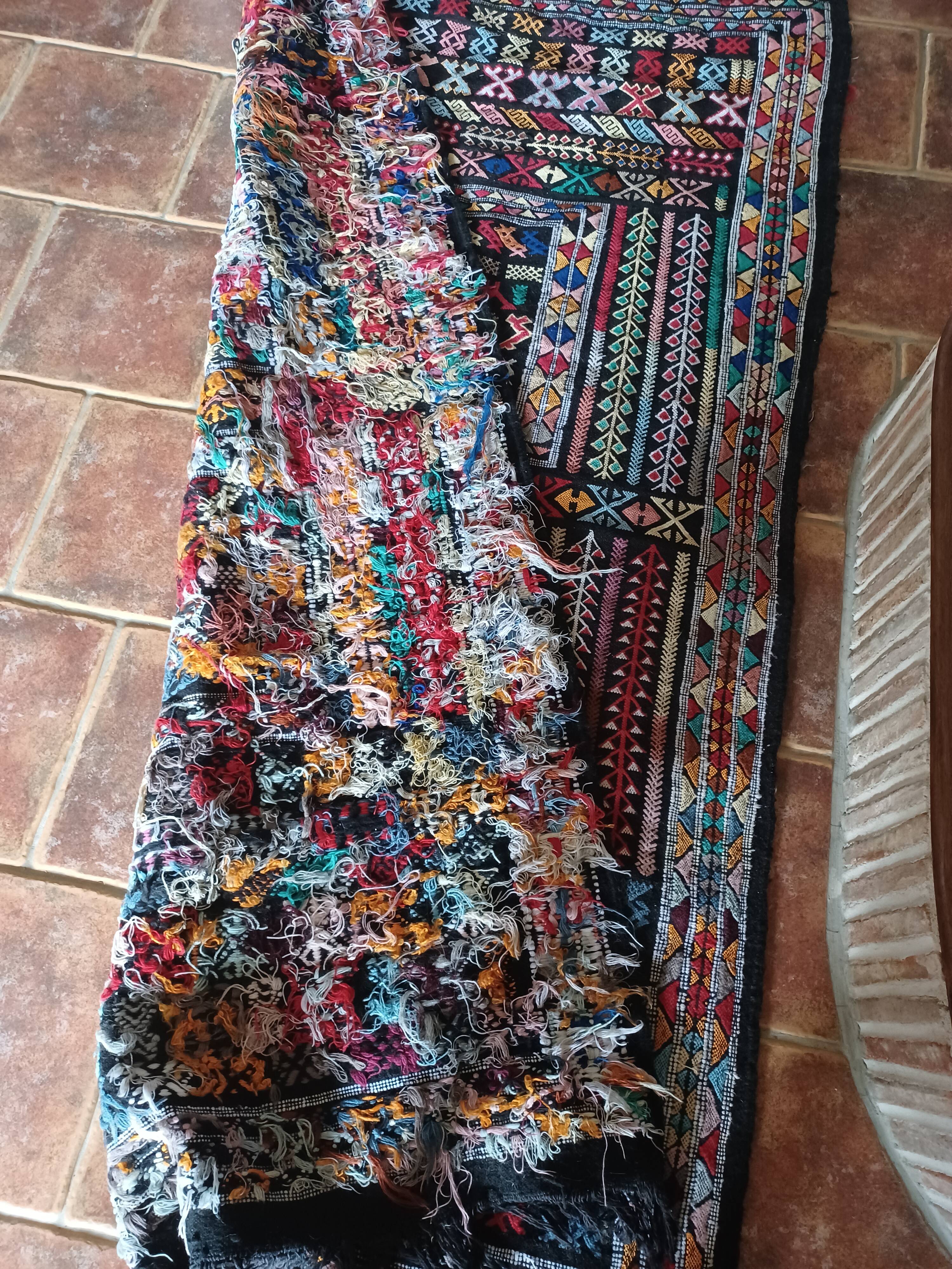 Carpet of the high atlas years 1960 123x200cm