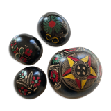 Set of 4 coconut ramekins