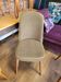 Scandinavian corduroy khaki chair