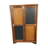 Wardrobe wardrobe sliding doors vintage 1960s