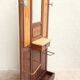Art Deco Coat Rack in Walnut Burl