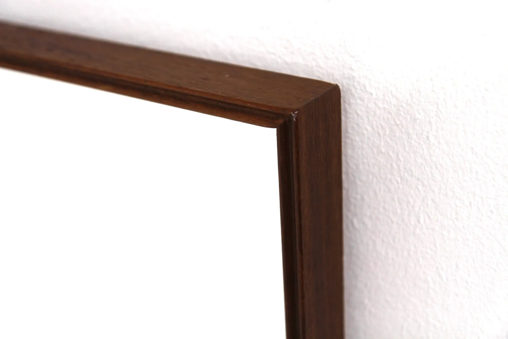 Scandinavian teak mirror, Sweden, 1960, 63cm x 47cm