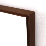 Scandinavian teak mirror, Sweden, 1960, 63cm x 47cm