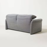 Vico Magistretti Maralunga 2 places / loveseat pour Cassina, Italie, années 1980, g