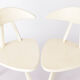 Pair Walter Papst chairs, model 350 from 1950s Vintage Germany