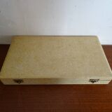 12 knives style Art Deco stainless steel in case