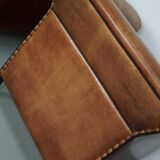 Vintage Dutch Club Chair in Cognac Leather, Set of 2