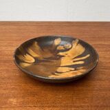 Mid-century German studio pottery bowl by Otto Wichmann, 1960s.