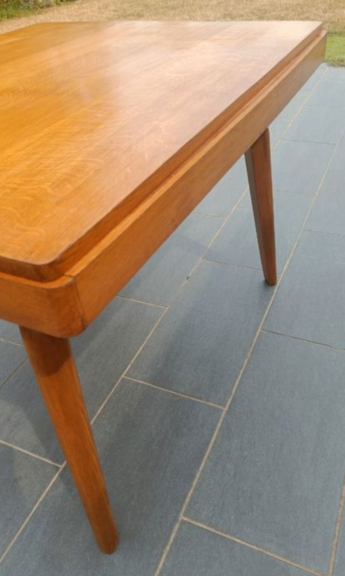 Scandinavian solid oak table