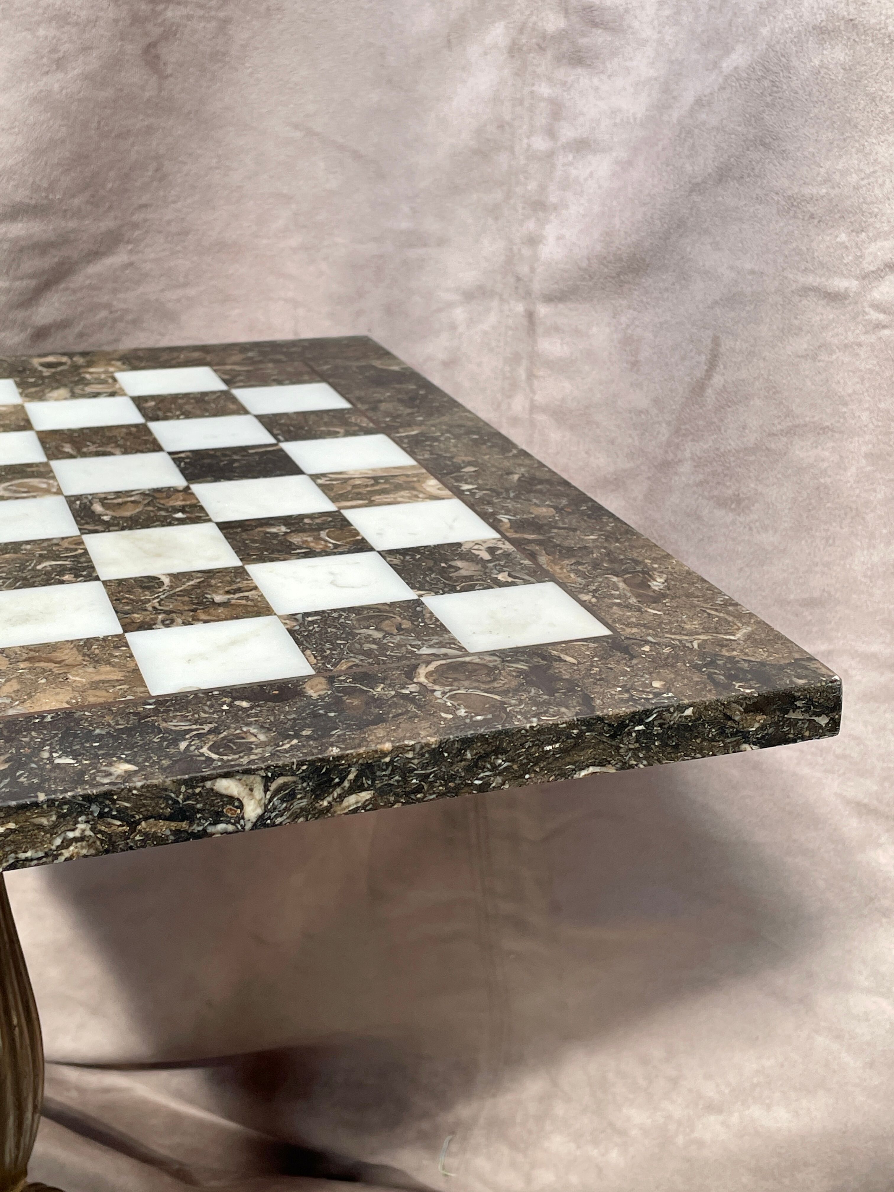 Marble chessboard