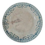 Iron earth hollow dish with caïfa planter garland pattern