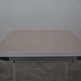 Bagutta Table and Aluminum Chairs by Opera Design for Ycami, 1980s, Set of 13