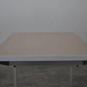 Bagutta Table and Aluminum Chairs by Opera Design for Ycami, 1980s, Set of 13