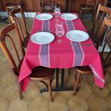 Authentic bistro tablecloth