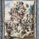 Handmade aubusson vintage tapestry 116x149 cm