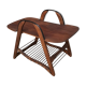 Coffee table with scoubidou magazine holder