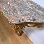Important Wall Console in Gilded Wood, Louis XV style – Early 20th century
