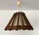 Lustre bois scandinave années 60
