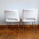 Paire de chaises bouclettes Georges Frydman 1960