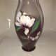 Vase en verre souffle. Vintage.