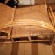 Chaise longue rotin osier