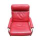 Leather armchair by Jan Des Bouvrie, Netherlands
