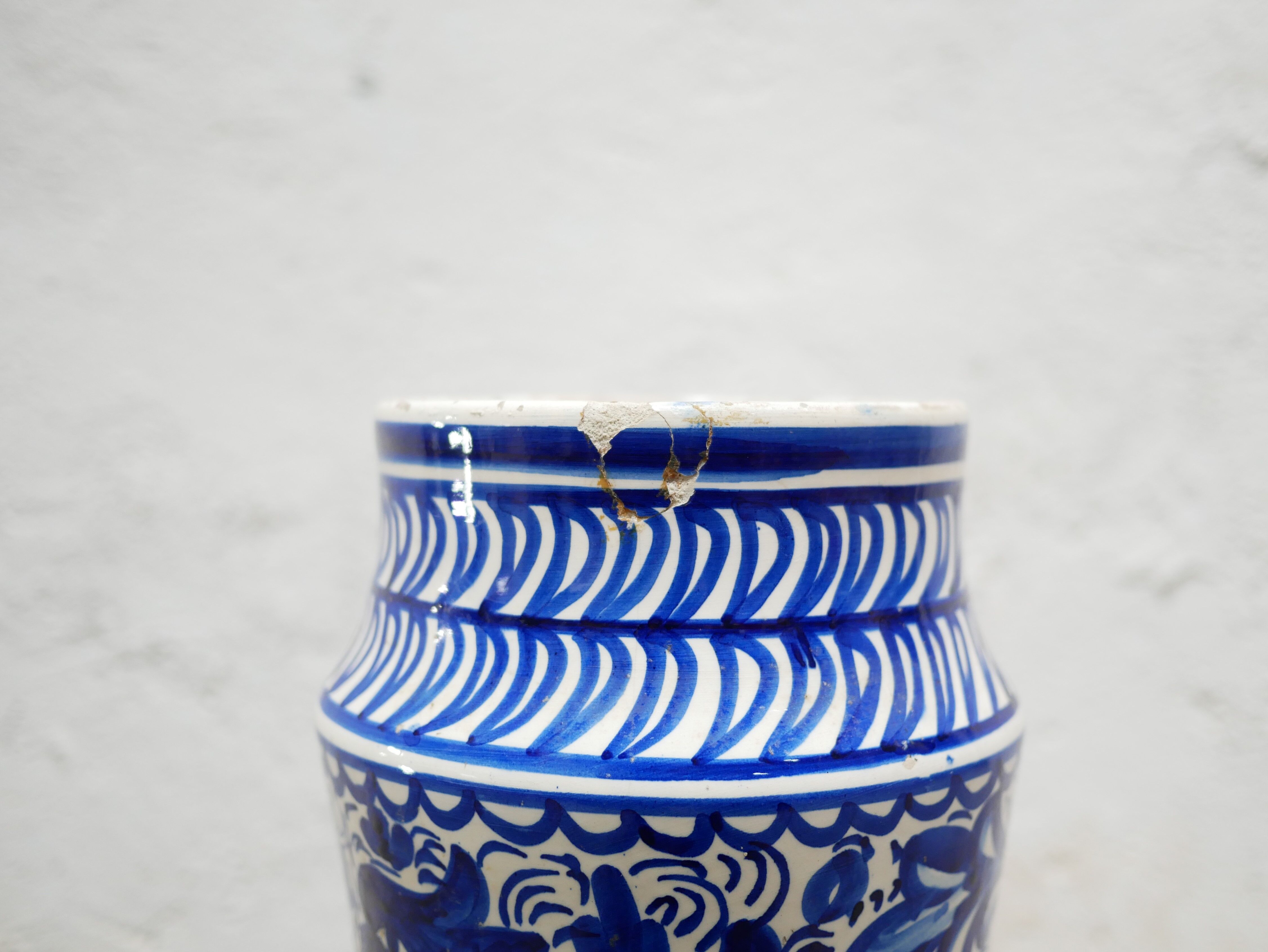 Vintage ceramic umbrella rack