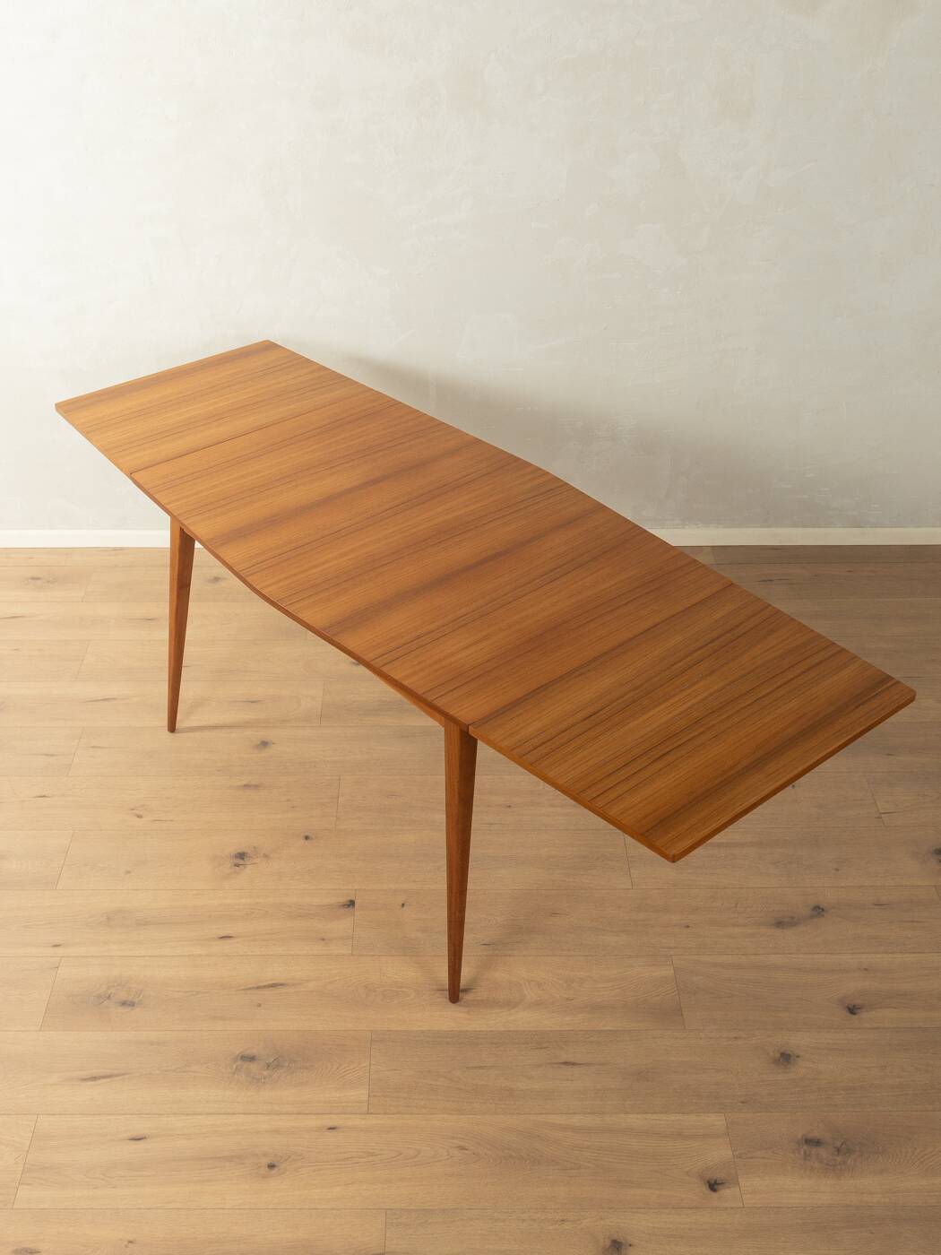 Elegant mid-century dining table with extension function, 1960s
