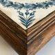 Vintage Longwy "Swallows" trivet – Vintage earthenware