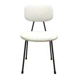 Set of 4 Kembo chairs reupholstered loop