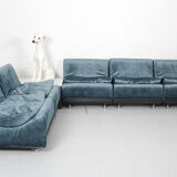 Six-part Lounge Sofa Set Orbis designed by Luigi Colani for COR, 1969