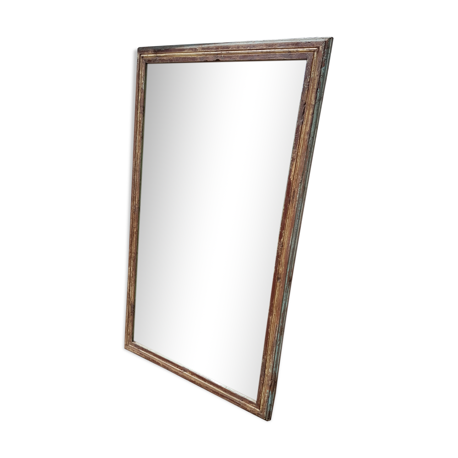 Old Burmese teak mirror