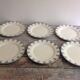 Série de 6 assiettes plates Terre de Fer