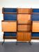 Mid-Century Modern modular wood bookcase from 50s