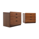 Tito Agnoli vintage nightstands Molteni 1970s