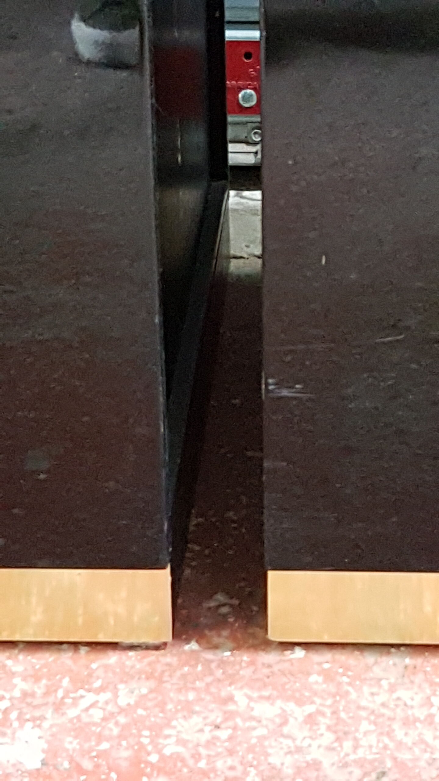 Lacquer black beside tables