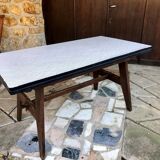 Modernist table "Reconstruction" from 1945 - 1955 by Renée Gabriel: furniture for disaster victims