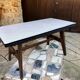 Modernist table "Reconstruction" from 1945 - 1955 by Renée Gabriel: furniture for disaster victims