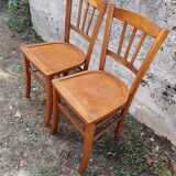 Pair of chairs bistro