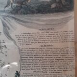 Genuine old map 1854