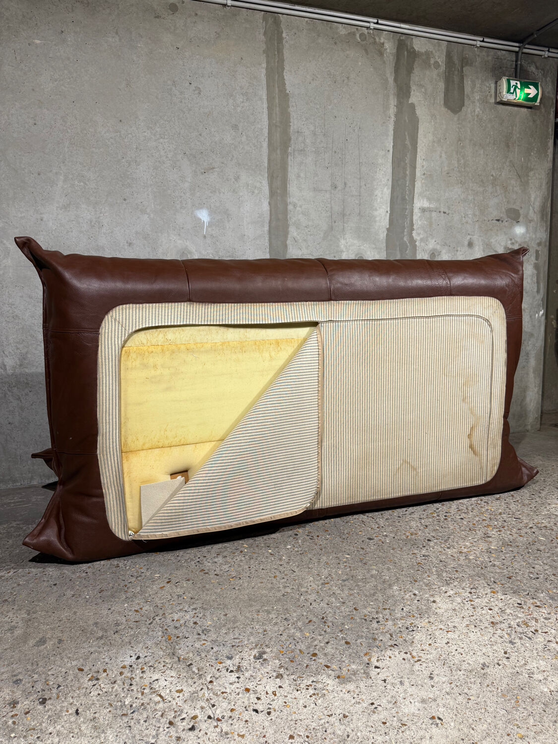 Yoko 3-seater sofa in Brown – Michel Ducaroy for Ligne Roset