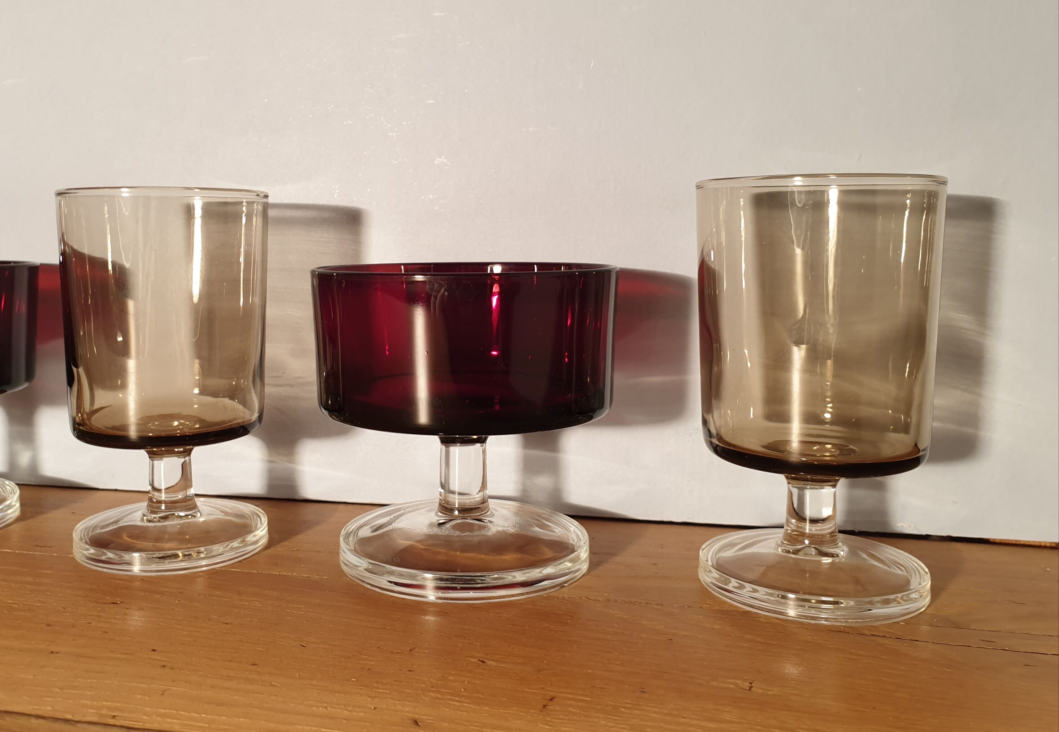 Set glasses and cups 1970