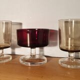 Set glasses and cups 1970