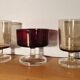 Ensemble verres et coupes 1970