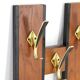 Wall coat rack 'Erika' - mid century modern - vintage