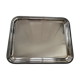 Large silver-plated metal serving platter Christofle Gallia collection